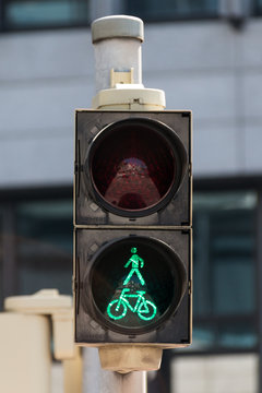 Semaforo per pedoni e ciclisti