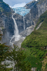 Ventisquero Colgante (Hanging Glacier) of Queulat National Park, Chile