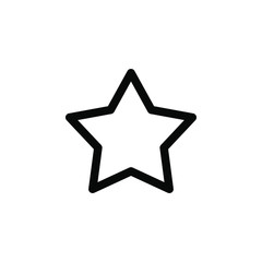 Star vector icon. This icon use for admin panels, website, interfaces, mobile apps