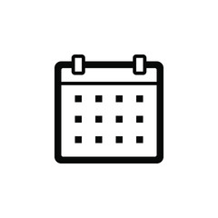 Calendar, vector. This icon use for admin panels, website, interfaces, mobile apps 