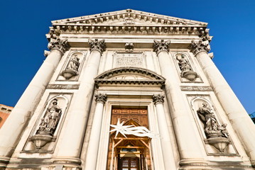 church of Santa Maria del Rosario in Venice, Italy