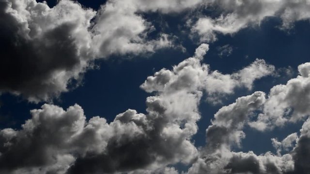 Clouds over Berlin and Brandenburg, Germany