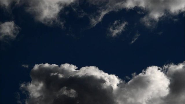 Clouds over Berlin and Brandenburg, Germany