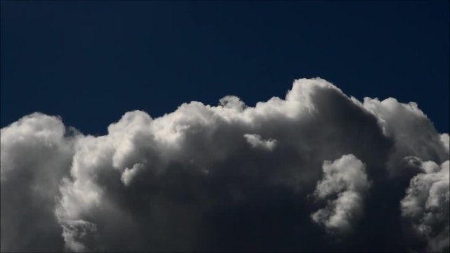 Clouds over Berlin and Brandenburg, Germany