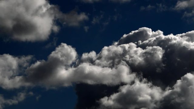 Clouds over Berlin and Brandenburg, Germany