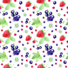 Sweet summer berries