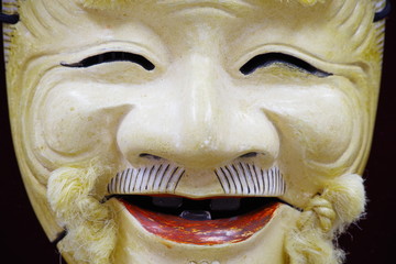 Naklejka premium 白翁の面