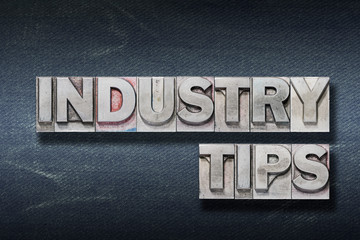 Naklejka premium industry tips den