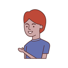 young man avatar character