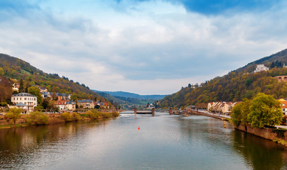 Fototapeta na wymiar Romantic town of Heidelberg