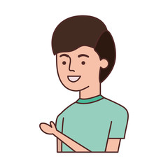 young man avatar character