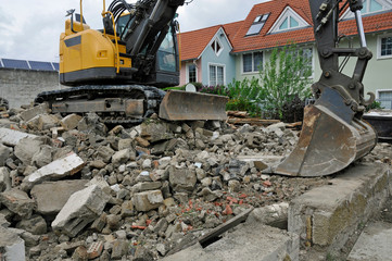 Obraz premium hausabriss