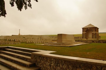 Cimetière militaire britannique et allemand de Marfaux