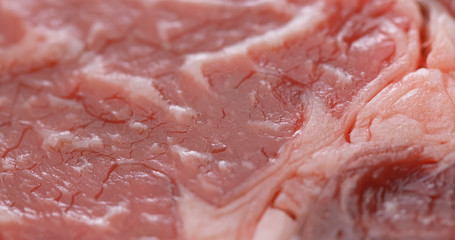 Beef steak close up