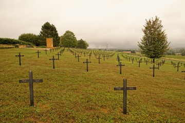 Cimetière militaire britannique et allemand de Marfaux