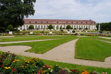 Fototapeta premium Orangerie Hofgarten in Ansbach