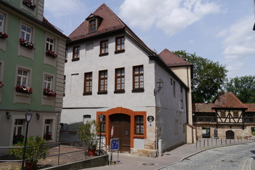 Fototapeta na wymiar Markgrafen Museum Altstadt Ansbach