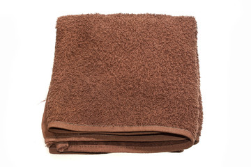towel isolated on white background