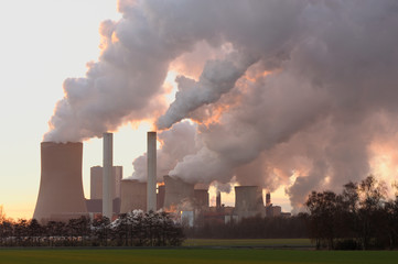 Brown Coal Power Station, North Rhine-Westphalia, Germany, Europe
