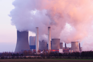 Brown Coal Power Station, North Rhine-Westphalia, Germany, Europe