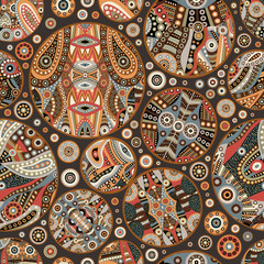 Virus, art infection, art-covid, ornament, kaleidoscope, decorative patterns, a riddle in a circle.