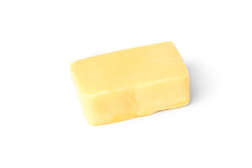 Cheese isolated on white background. 