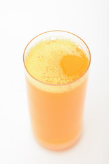 Healthy orange flavour vitamin drink