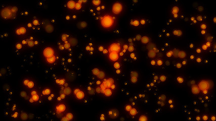 abstract background with particles