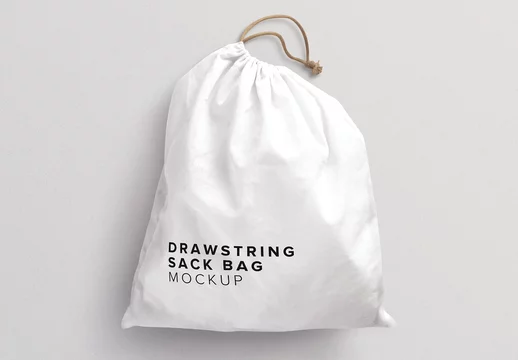 Download Drawstring Bag Mockup Stock Template Adobe Stock