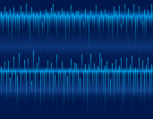 Blue abstract modern background with vertical lines. Cover Design template for the presentation, brochure, web, banner, catalog, poster, book, magazine, vector