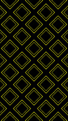 Ornate geometric pattern and abstract multicolored background