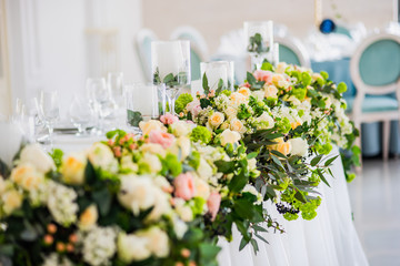 Floral wedding composition