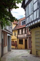 Fototapeta na wymiar Ancient town Aschaffenburg, Germany. Center of old city