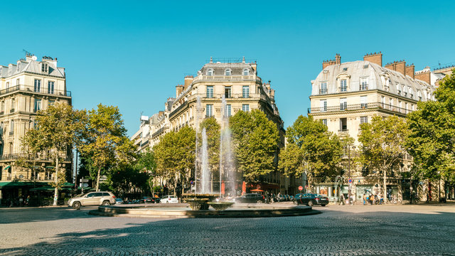 France, Paris, Place de Mexico