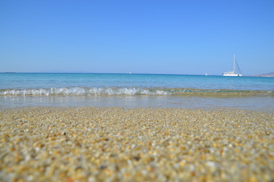 Spiaggia a Naxos