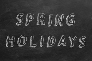 Obraz premium Spring holidays