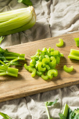 Raw Green Organic Celery