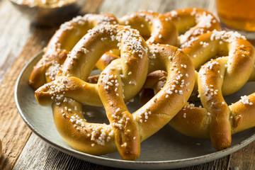 Homemade Bavarian Soft Pretzels