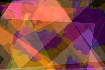 Abstraction - a multi-colored background in the style of blockism.