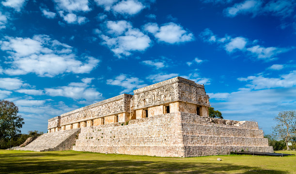 Governor's Palace at Uxmal in Mexico