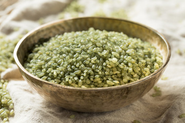 Raw Organic Green Bamboo Rice