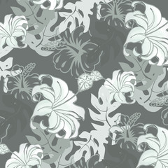 Fashionable pattern in small flowers. Floral background for textiles.