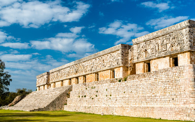 Governor's Palace at Uxmal in Mexico