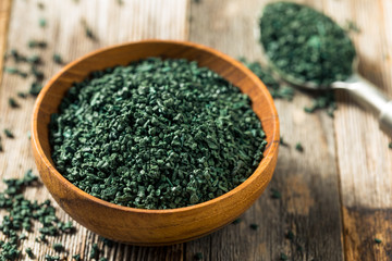 Raw Green Organic Algea Spirulina