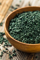 Raw Green Organic Algea Spirulina