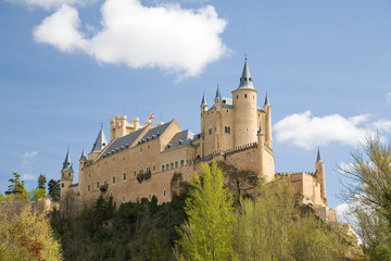 Fototapeta premium Alcazar of Segovia, Castilla y Leon, Spain.