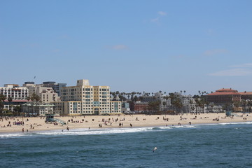 Obraz premium Santa Monica Beach