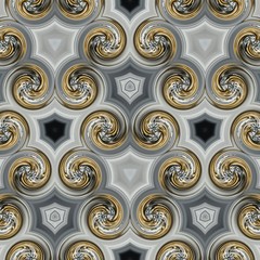 Abstract gold background. Fractal luxury art. Graphic painting golden artwork in oil imitation. Stock. Digital rich arabic texture. Wall art decor. Contemporary in modern style. 