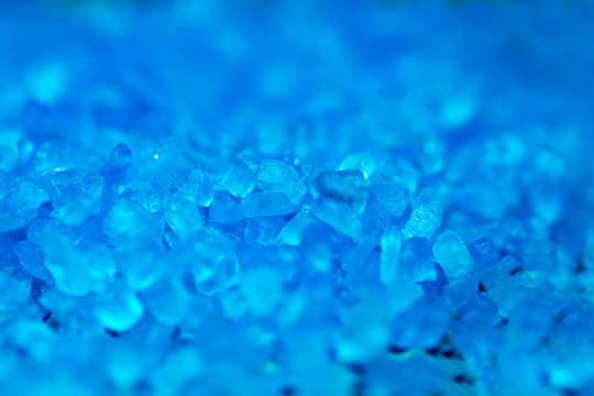 Small Blue Crystals