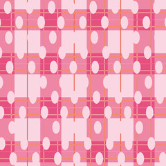 Tartan pattern. Geometric elements for fabric, textile
